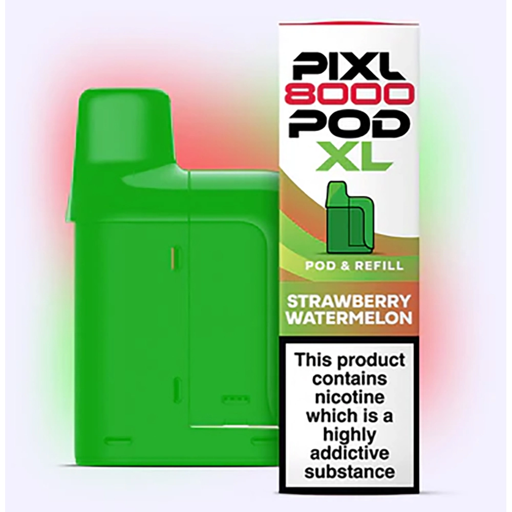 Pixl 8,000 Puffs Prefilled Pods Strawberry watermelon
