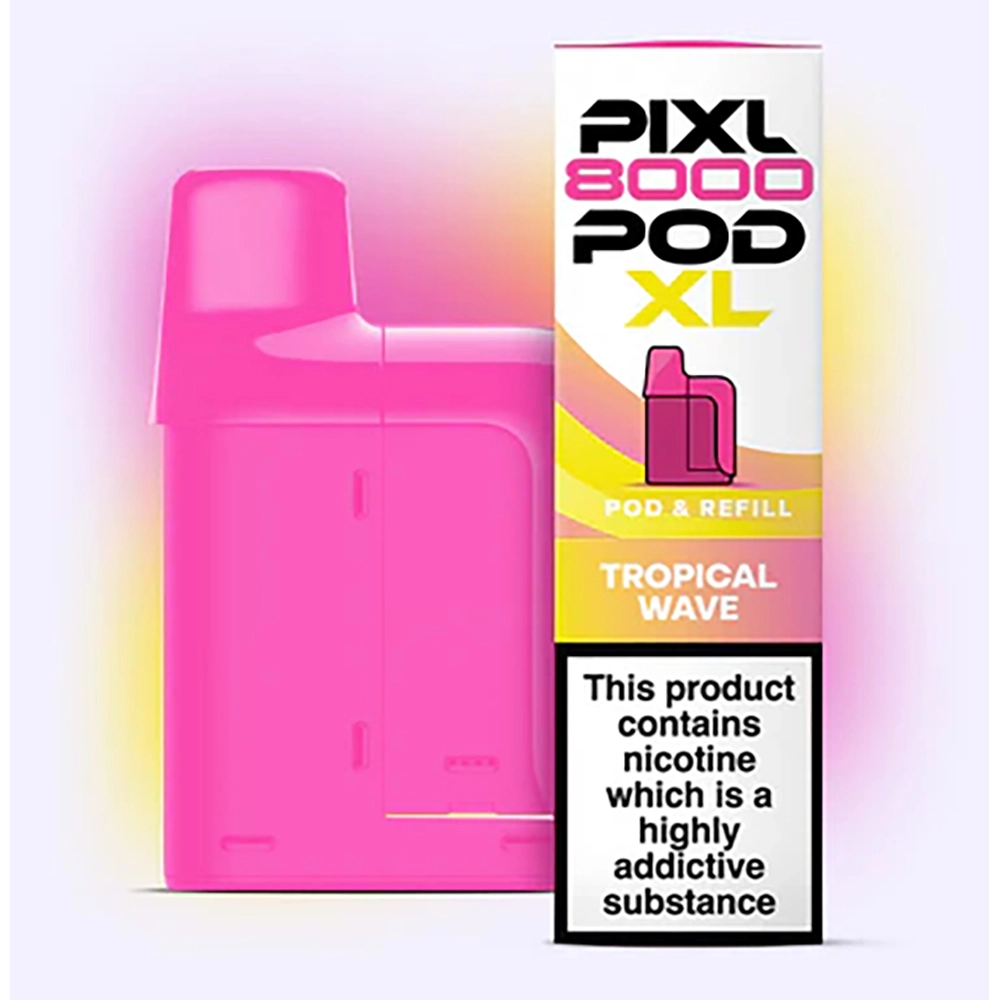 Pixl 8,000 Puffs Prefilled Pods Tropical wave
