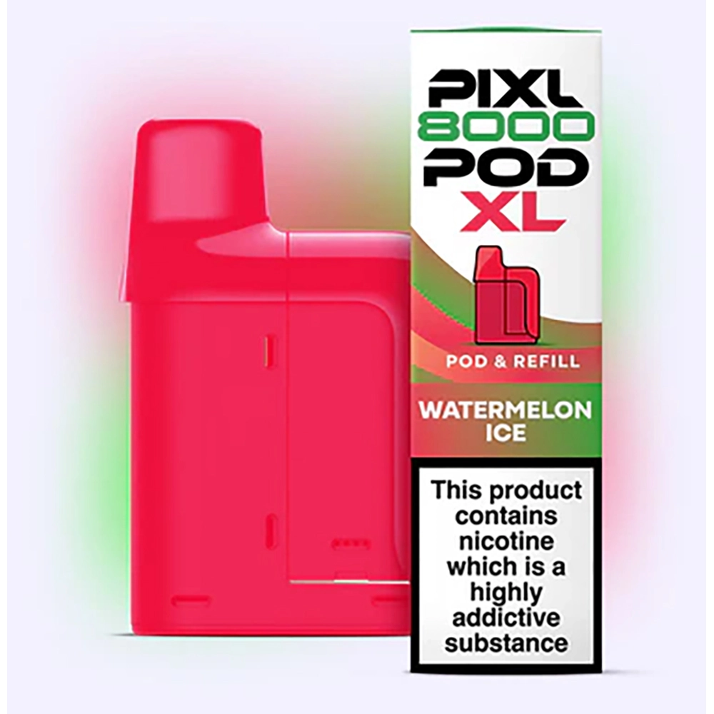 Pixl 8,000 Puffs Prefilled Pods Watermelon ice 