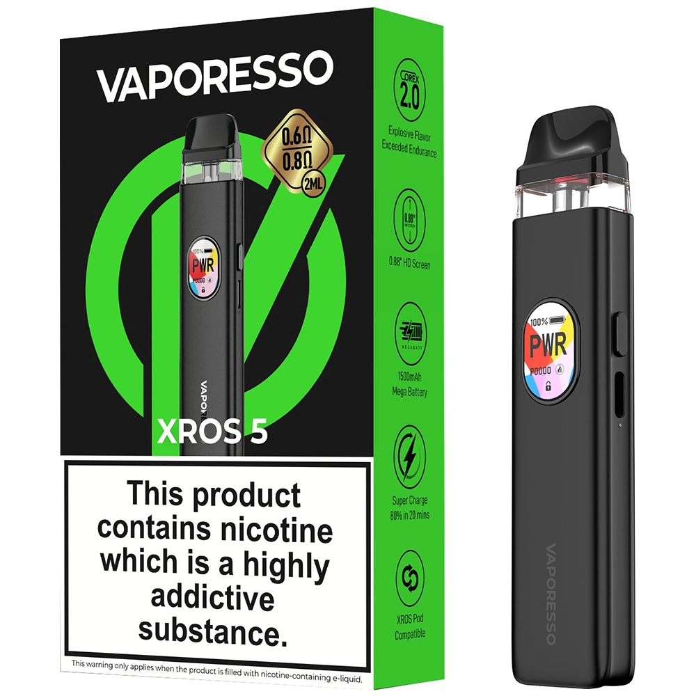 Vaporesso X Ros 5 Kit Black Leather 
