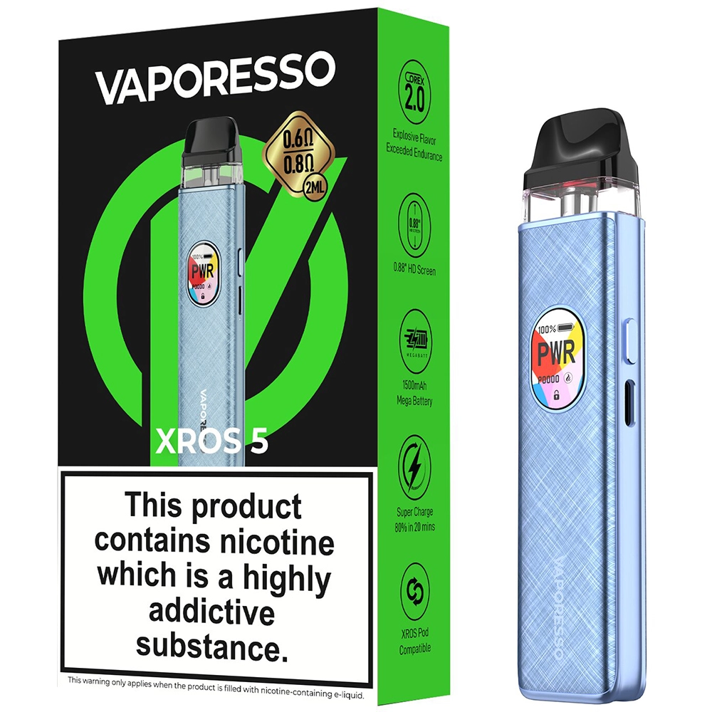 Vaporesso X Ros 5 Kit Blue Silk 