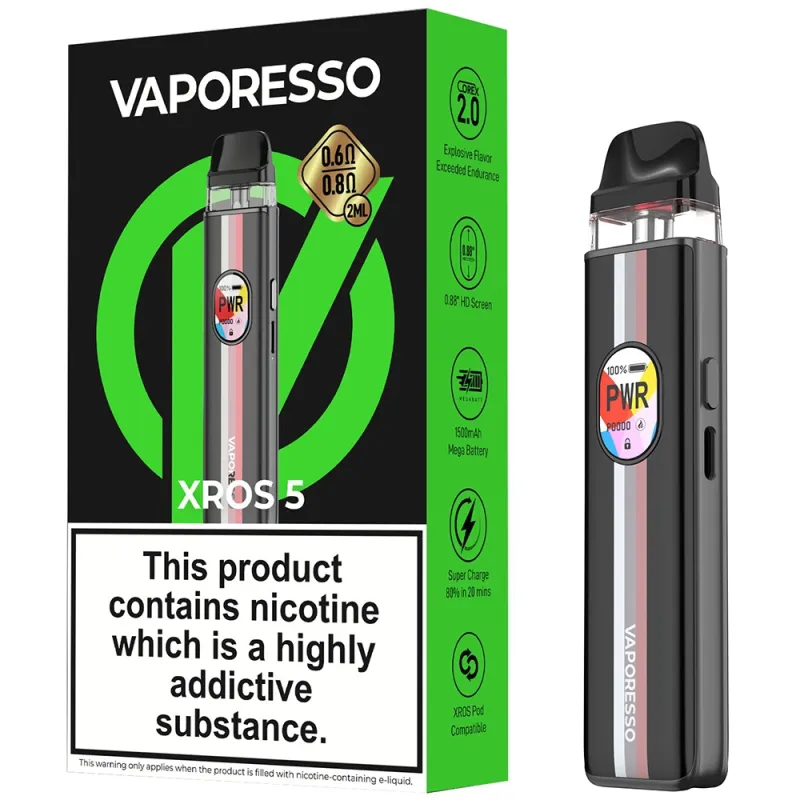 Vaporesso X Ros 5 Kit Carbon Stripe