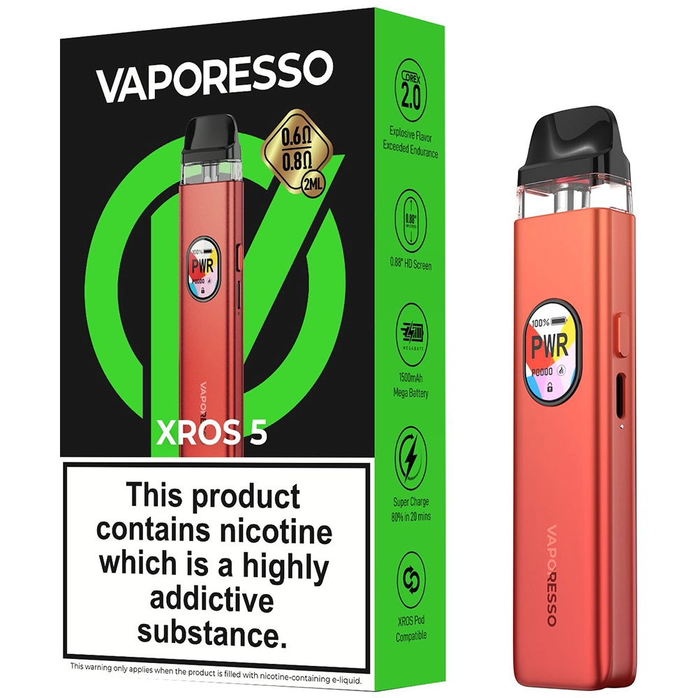 Vaporesso X Ros 5 Kit Coral Red