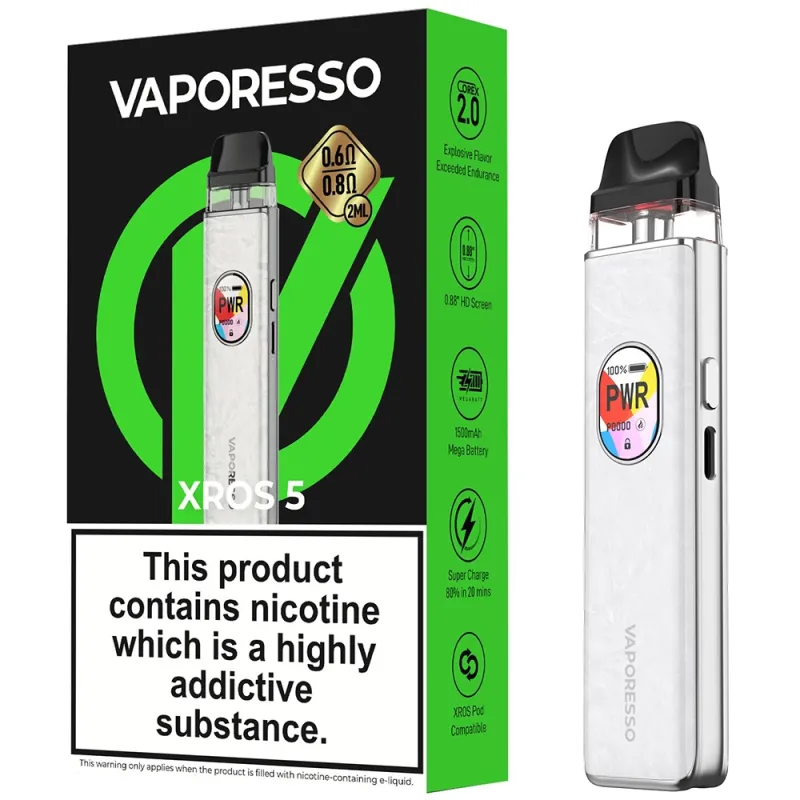Vaporesso X Ros 5 Kit Grey Silk