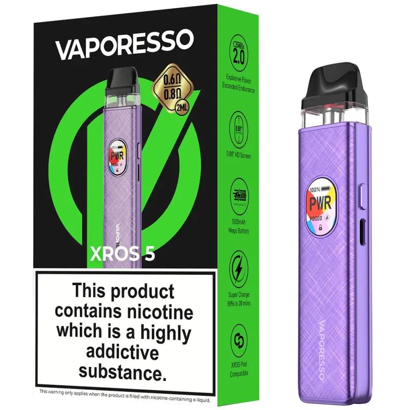 Vaporesso X Ros 5 Kit Violet Silk