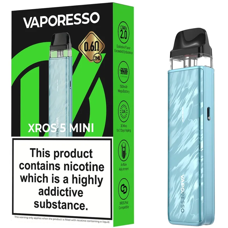 Vaporesso X Ros 5 Mini Kit Flowing Blue