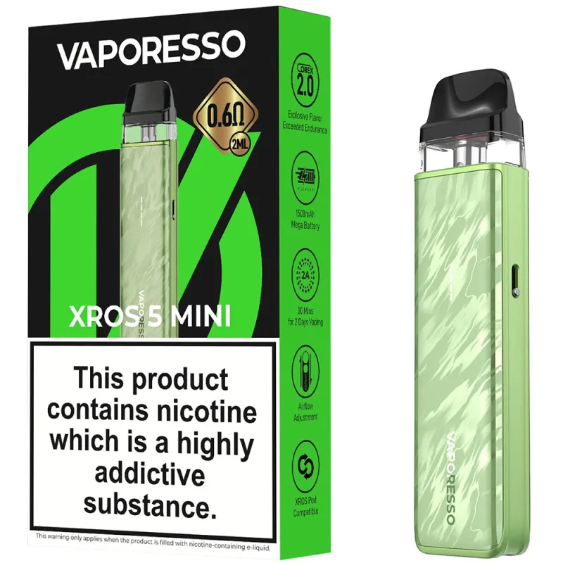 Vaporesso X Ros 5 Mini Kit Flowing Green