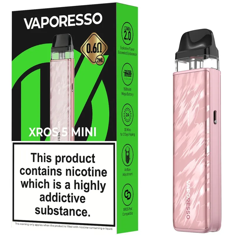 Vaporesso X Ros 5 Mini Kit Flowing Pink
