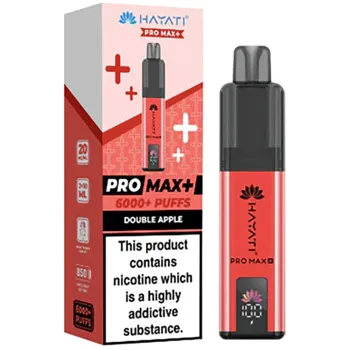 Hayati 6,000 Puffs Kits Double Apple