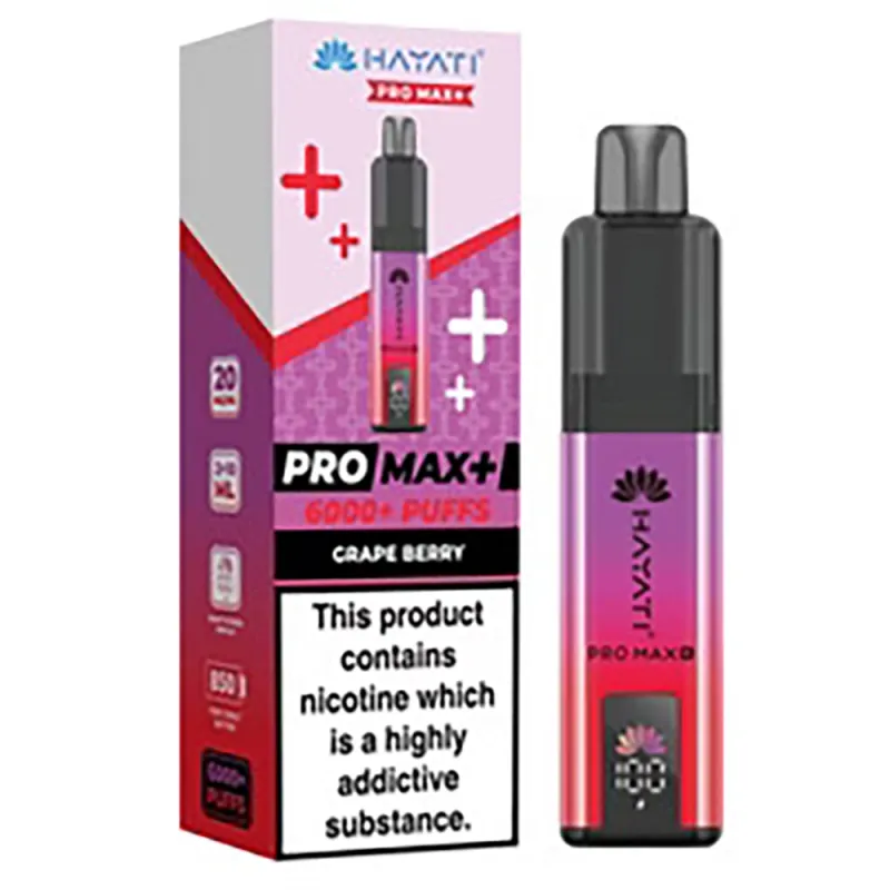 Hayati 6,000 Puffs Kits Grape Berry