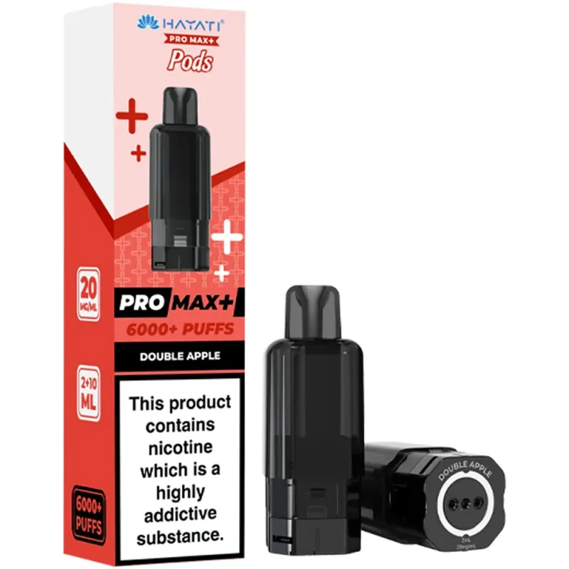 Hayati 6,000 Puffs Prefilled Pods Double Apple