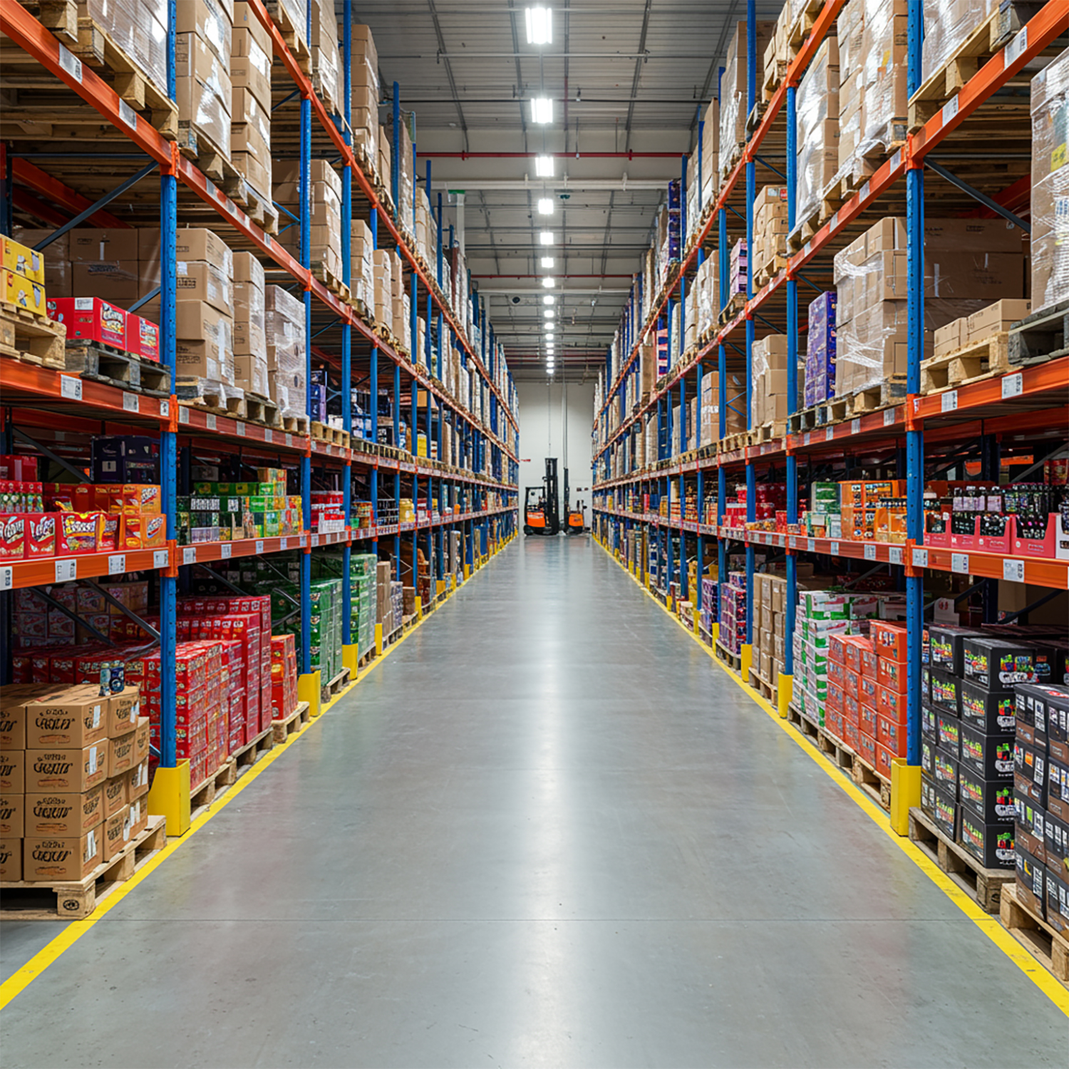 Cash and carry trade floor and showroom